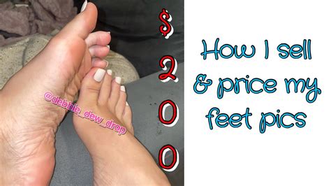 feet pic price list|Average Feet Pics Price Guide